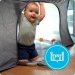 Kidnort Snoen ogradica za bebe black - Слика 4