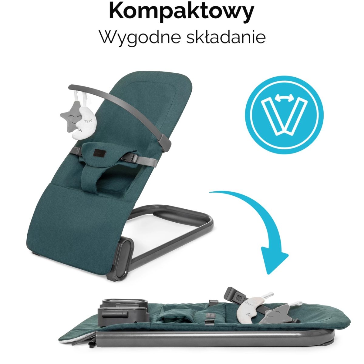 Kidnort Vinbar njihalica green - Слика 3