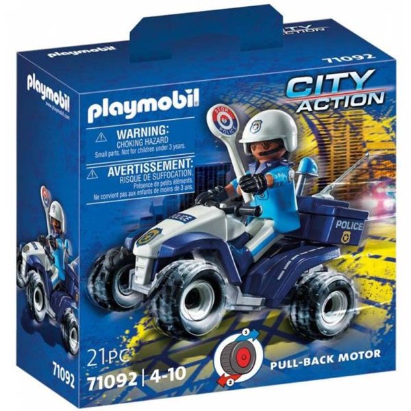 Playmobil City action Policajac na kvadu