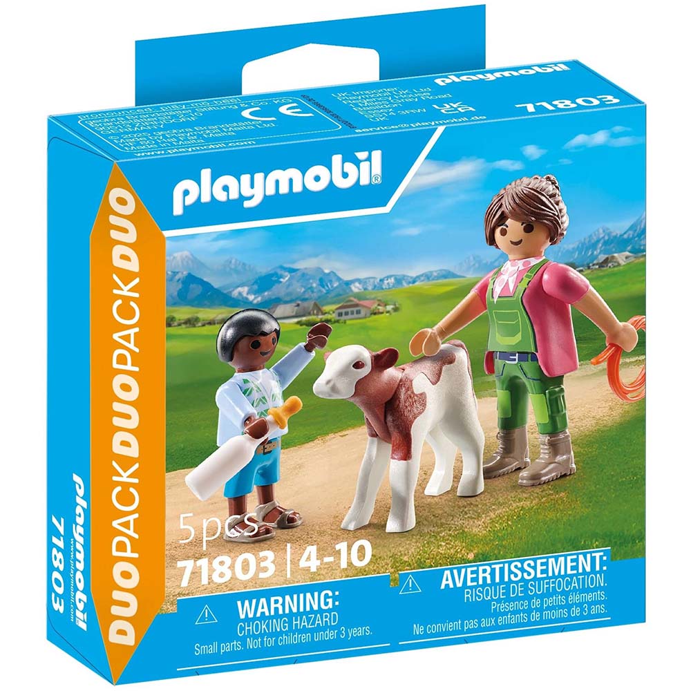 playmobil-duo-pack-farmer-sa-teletom-71803-farmer-sa-teletom-1043729-01-w_68765b3403780 Playmobil Duo pack Farmer sa teletom - Слика 1