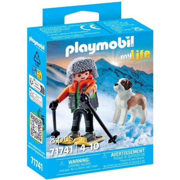 Playmobil My life Zabava na snegu sa bernardincem
