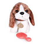 Plišana igračka za decu, štene Beogle, torba + četka za negu - Слика 8