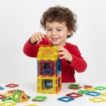 Set magnetnih kocki za decu – kuća i auto, 45 delova - Слика 4