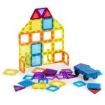 Set magnetnih kocki za decu – kuća i auto, 45 delova - Слика 6