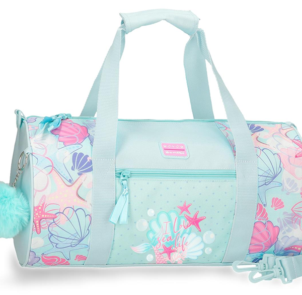 MOVOM I LOVE SEA LIFE dečija putna torba - tirkizna