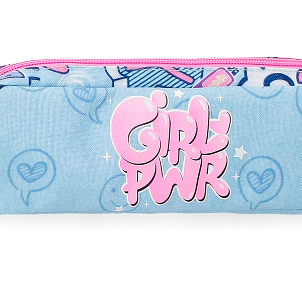 MOVOM GIRL POWER prazna pernica - plava