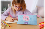 MOVOM GIRL POWER prazna pernica sa 3 pregrade - plava - Слика 9
