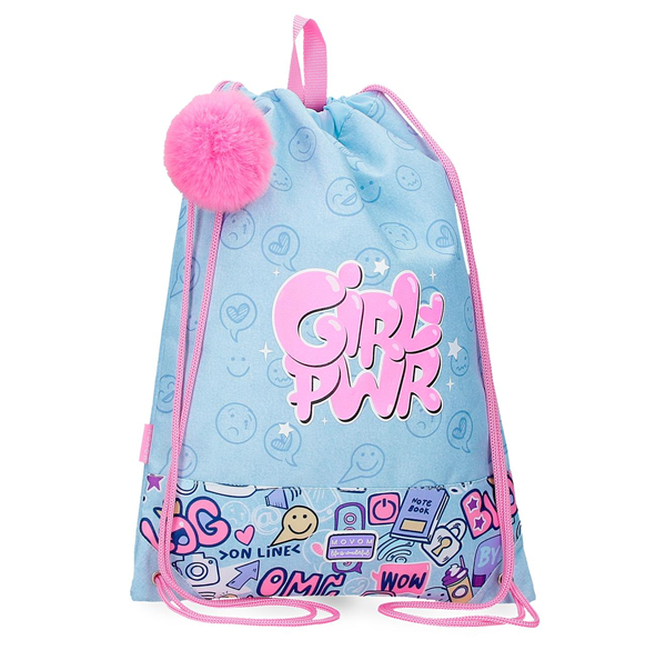 MOVOM GIRL POWER dečija torba za sport - plava