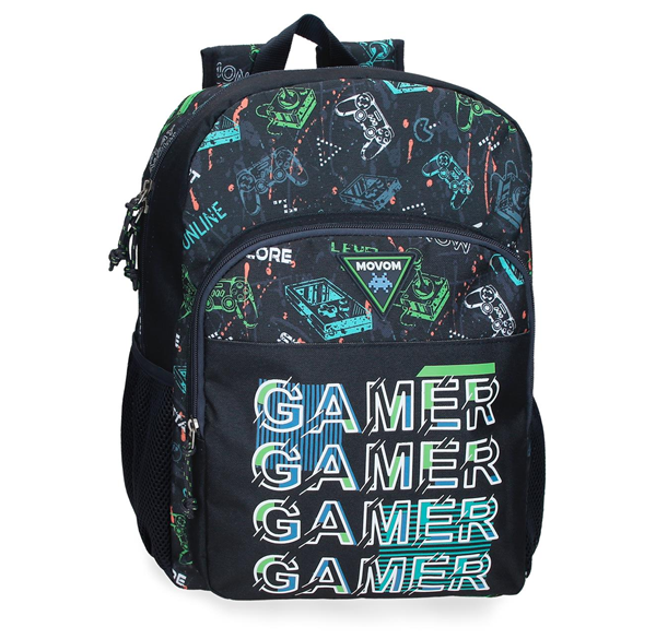 MOVOM GAMER ranac za školu - teget