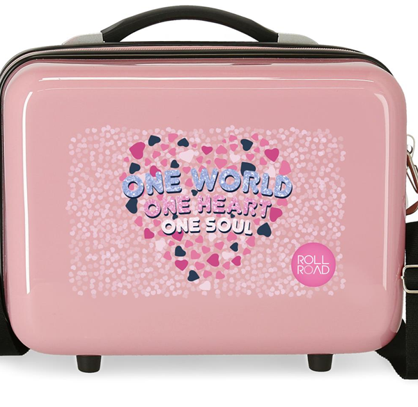 ROLL ROAD ONE WORLD dečiji neseser - pink