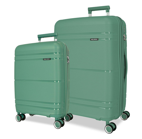 ROLL ROAD UNIVERSE set kofera 2/1 - zelena
