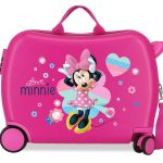 MINNIE LOVE dečiji kofer na točkićima - pink