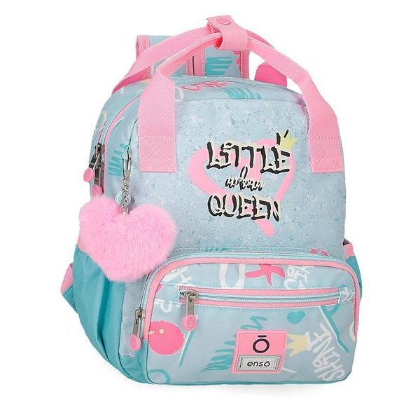 ENSO LITTLE URBAN QUEEN ranac za vrtić - tirkizna