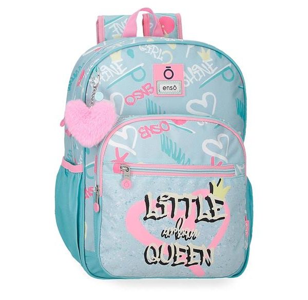 ENSO LITTLE URBAN GARDEN ranac za školu - tirkizna