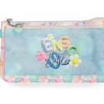 ENSO BUBBLES prazna pernica sa 3 pregrade - sky blue