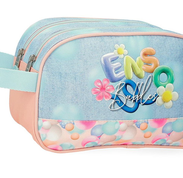 ENSO BUBBLES dečiji neseser sa 2 pregrade - sky blue