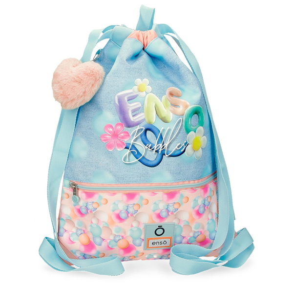 ENSO BUBBLES dečija torba za sport - sky blue