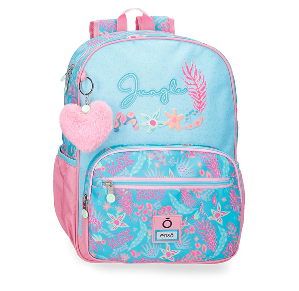 ENSO JUNGLE MOOD ranac za školu - tirkizna