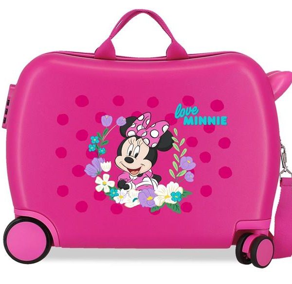 MINNIE LOVE dečiji kofer sa točkićima - pink