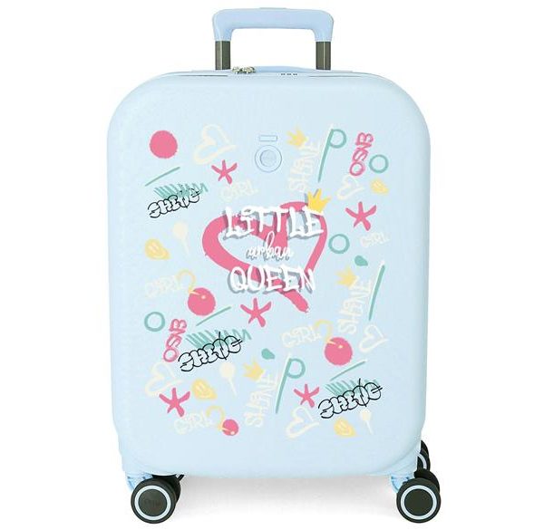 ENSO LITTLE URBAN QUEEN dečiji kofer 55 cm - tirkizna