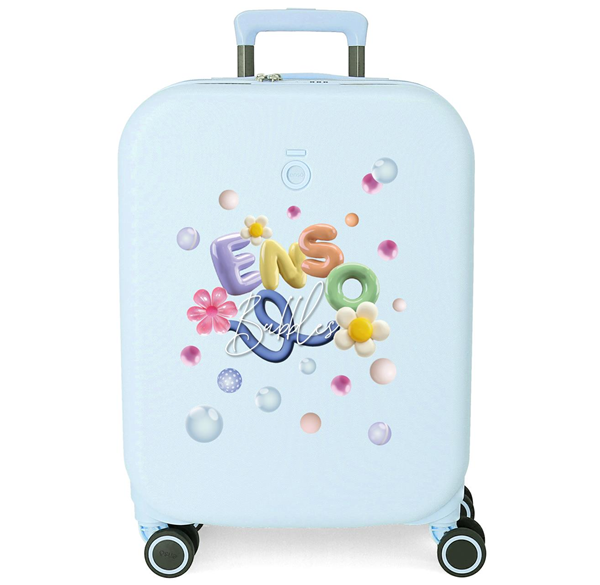 ENSO BUBBLES dečiji kofer 55 cm - sky blue