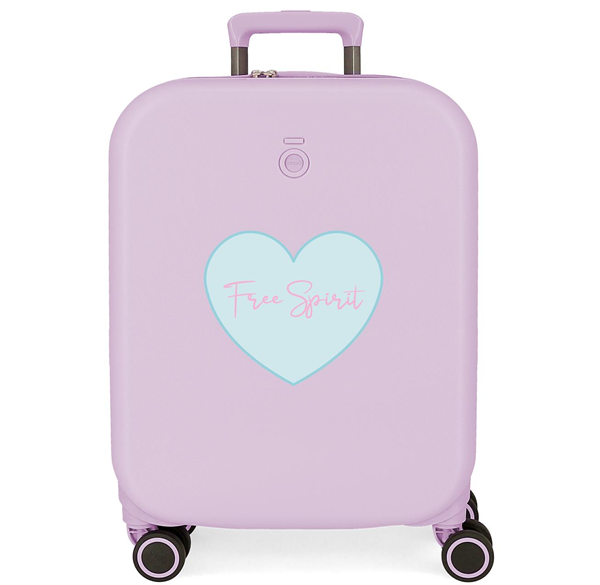 ENSO FREE SPIRIT dečiji kofer 55 cm - ljubičasta
