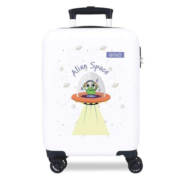 ENSO ALIEN SPACE dečiji kofer 50 cm - bela