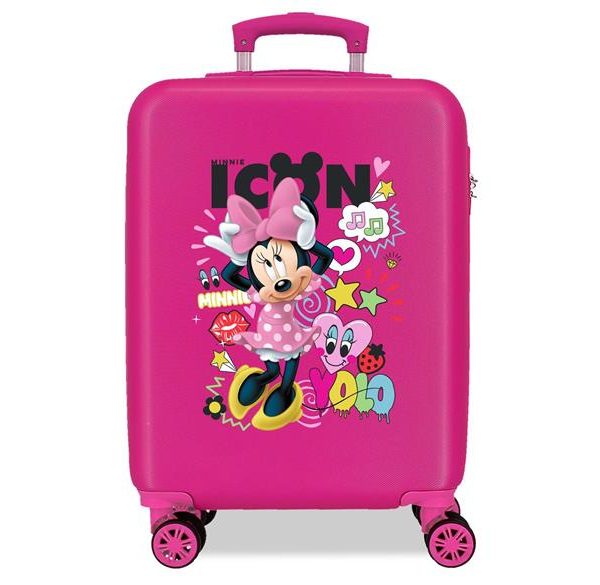 MINNIE LOVE dečiji kofer 55 cm - pink