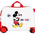 MICKEY 100 dečiji kofer na točkićima - bela