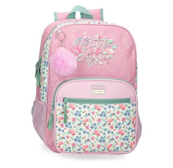 MOVOM MY LITTLE GARDEN ranac za školu - svetlo ljubičasta