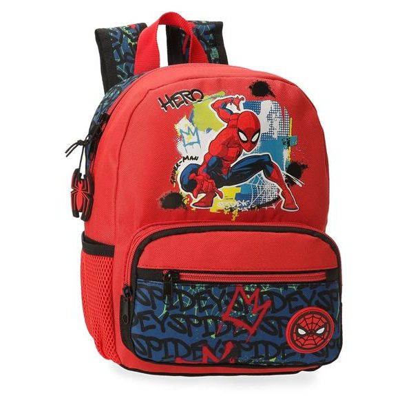 SPIDERMAN URBAN ranac za vrtić - crvena