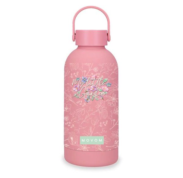 MOVOM MY LITTLE GARDEN dečiji termos 350 ml - koralna