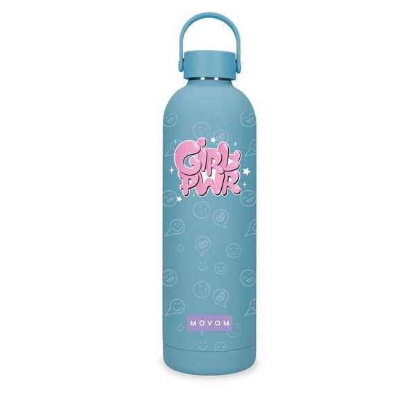 MOVOM GIRL POWER dečiji termos 750 ml - plava