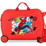 SPIDERMAN URBAN dečiji kofer na točkićima - crvena