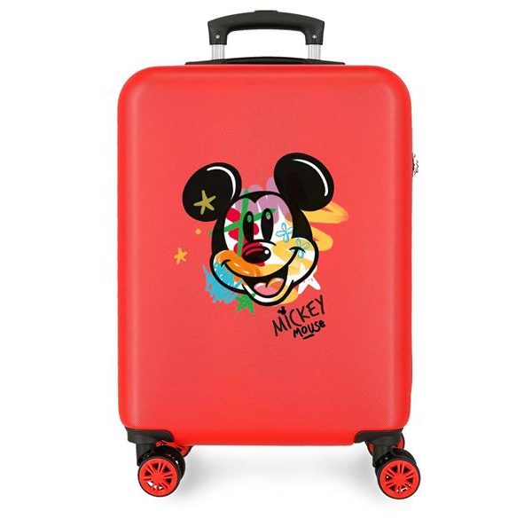 MICKEY ALL SMILE dečiji kofer 55 cm - crvena
