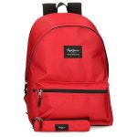 PEPE JEANS Set ranac i pernica - crvena