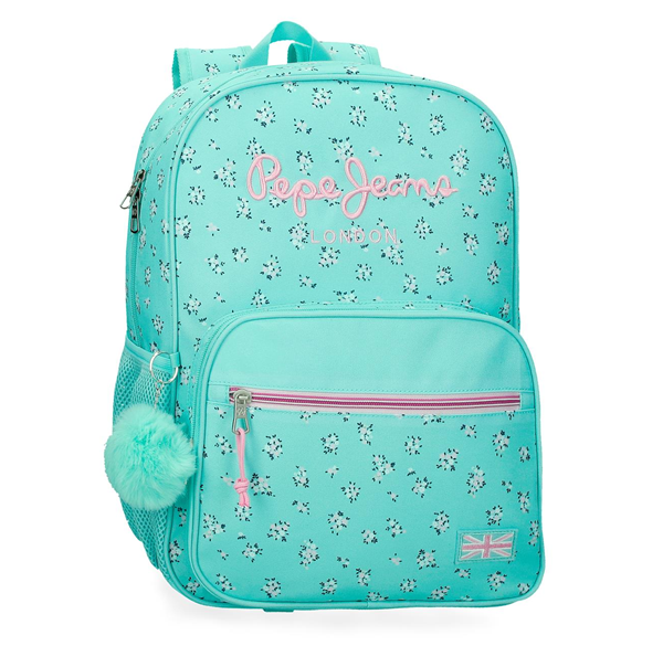 PEPE JEANS NORA ranac za školu - tirkizna