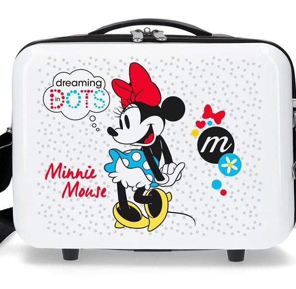 MINNIE ENJOY THE DAY dečiji neseser - bela