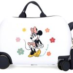 MINNIE ENJOY THE DAY dečiji kofer na točkićima - bela