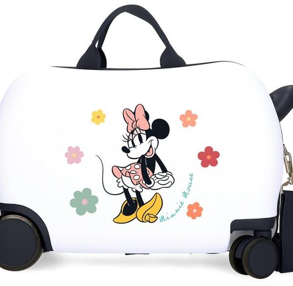 MINNIE ENJOY THE DAY dečiji kofer na točkićima - bela