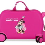 MINNIE COMFORT ZONE dečiji kofer na točkićima - pink