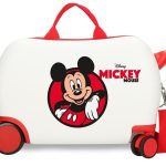MICKEY RED dečiji kofer na točkićima - bela