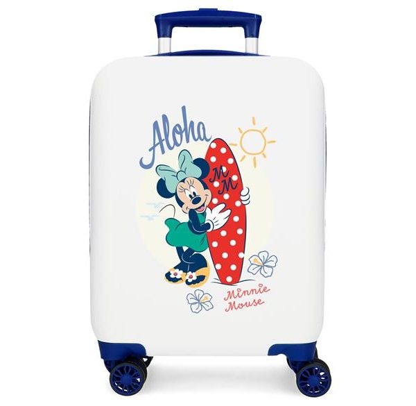 MINNIE ALOHA dečiji kofer 50 cm - bela