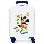 MICKEY HERE WE GO dečiji kofer 50 cm - bela