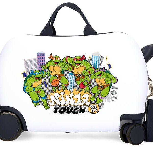 NINDŽA KORNJAČE ATTACK dečiji kofer na točkićima - bela