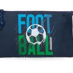 ROLL ROAD GOL prazna pernica sa 3 pregrade - teget