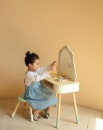 Veliki drveni sto za šminkanje Classic World - Слика 4