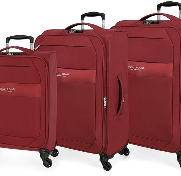 ROLL ROAD Set kofera 3/1 - crvena