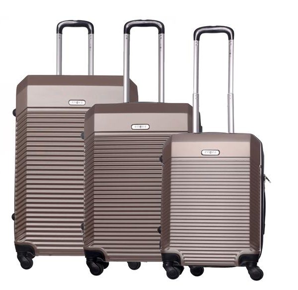 ENOVA ABS Set kofera 3/1 - champagne