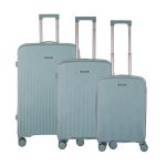 ENOVA PP Set kofera 3/1 - dark sea green